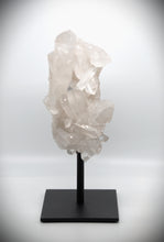 Load image into Gallery viewer, Clear Quartz Crystal Stone with black base