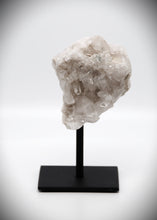 Load image into Gallery viewer, Clear Quartz Crystal Stone with black base