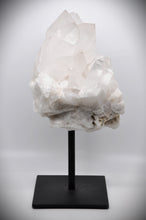 Load image into Gallery viewer, Clear Quartz Crystal Stone with black base