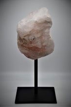 Load image into Gallery viewer, Rose Quartz Crystal Stone (with black stand)