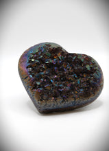 Load image into Gallery viewer, Titanium Aura Crystal Hearts
