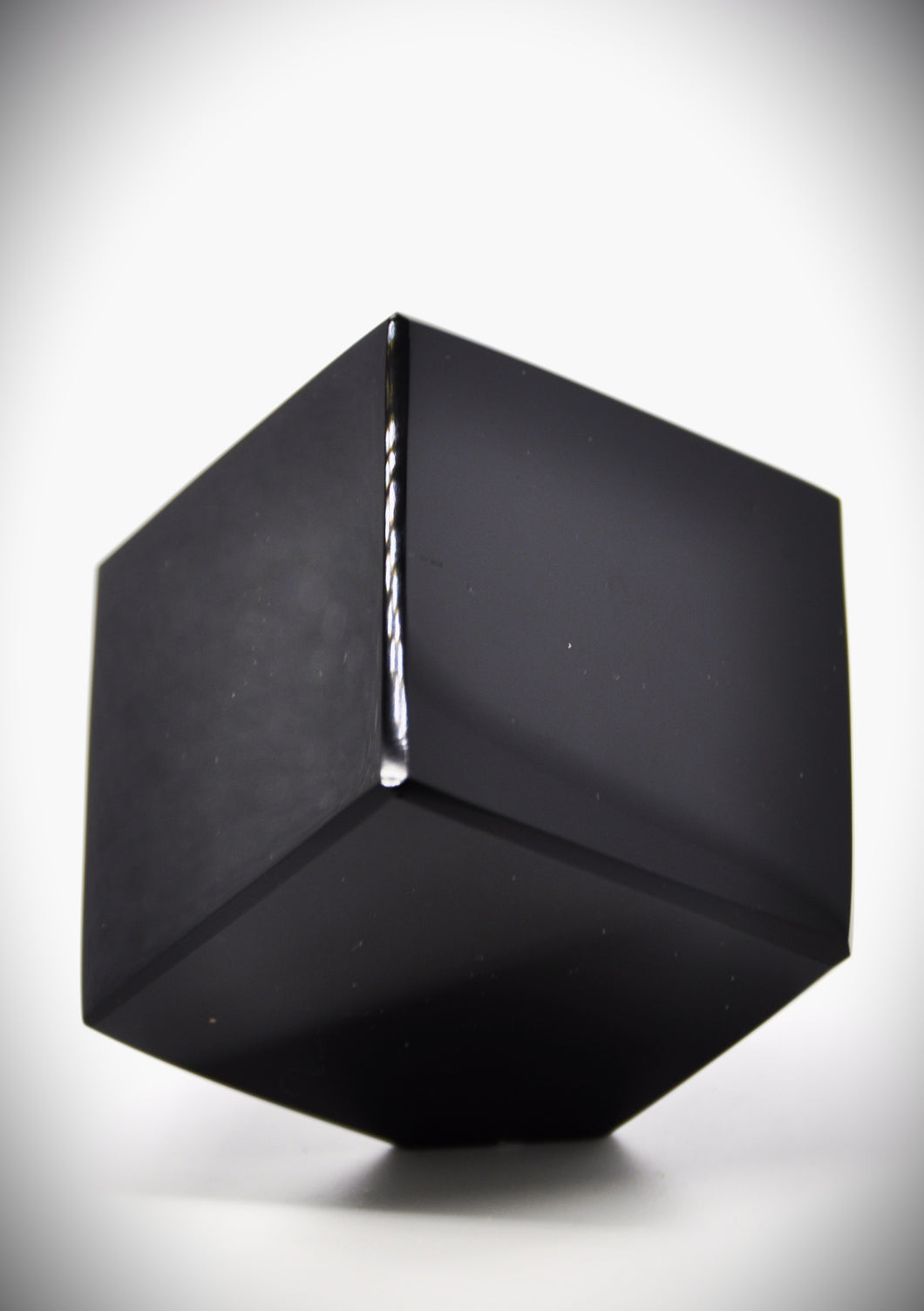 Obsidian Crystal Cube