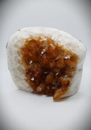 Flat Base Citrine Crystal Stone