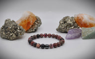 Rhodonite Love Beads